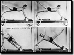 Private classical Pilates session on the reformer in Holliston, Massachusetts